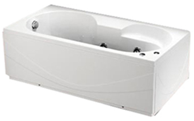 Bồn tắm massage Caesar dài mã số MT0370L(R)