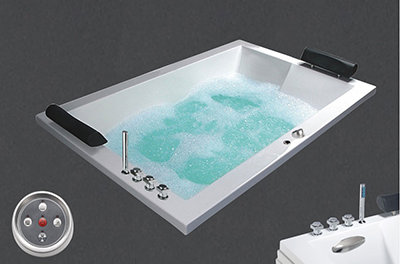 BỒN TẮM MASSAGE ĐÈN CAESAR MT7180L(R)CH